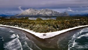 Tofino Snowy Beach
